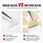 Nail Adhesive Tabs | Jelly Sticky Pads for Reusable Press On Nails, 24 Pcs, 15 Sizes