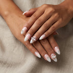 Kentrim Gem Short Almond Press On Nails - 10 Pieces (Single Size)