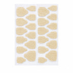 Nail Adhesive Tabs | Jelly Sticky Pads for Reusable Press On Nails, 24 Pcs, 15 Sizes