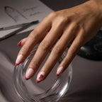 Press on Nails Kentrim Sports Team Logo Almond Press On Nails - 30 Pieces (15 Sizes)