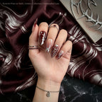 Kentrim Abstract Press On Nails - 10 Pieces (Single Size)
