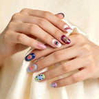Kentrim Colorful Graffiti Press On Nails - 10 Pieces (Single Size)