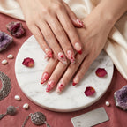 Kentrim Blossom Medium Almond Press On Nails - 10 Pieces (Single Size)