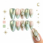 Kentrim Celestial Press On Nails - 10 Pieces (Single Size)