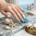 Kentrim Coastal Charm Press On Nails- 10 Pieces (Single Size)