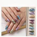 Kentrim Fish Print Press On Nails - 10 Pieces (Single Size)