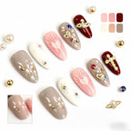 Kentrim Charm Press On Nails - 10 Pieces (Single Size)
