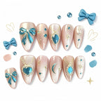 Kentrim Charm Press On Nails - 10 Pieces (Single Size)