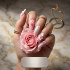 Kentrim Floral Press On Nails - 10 Pieces (Single Size)