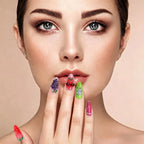 Kentrim Fruit Fiesta Press On Nails- 10 Pieces (Single Size)