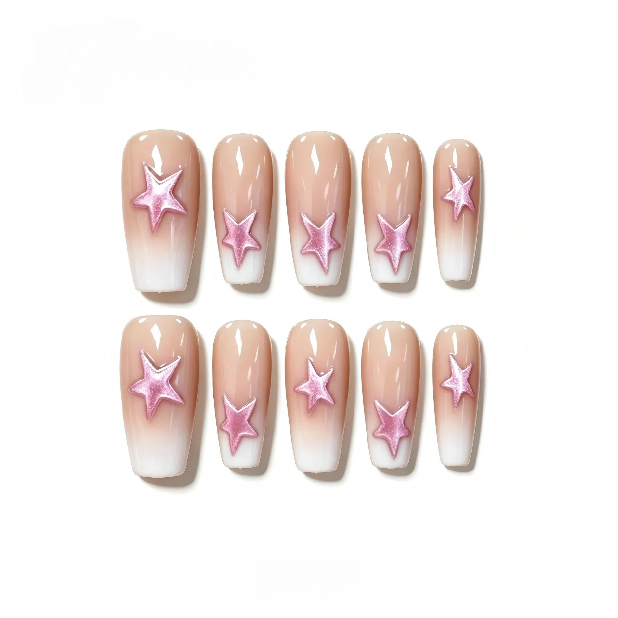 Kentrim Glamour Star Press On Nails- 30 Pieces, 15 Sizes Secondary image