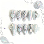 Kentrim Gothic Press On Nails - 10 Pieces (Single Size)