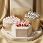 Kentrim French Tip 3-Set Press On Nails - 30 Pieces Total (3 x 10 Pieces)