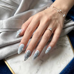 Kentrim Oceanic Shell Press On Nails - 10 Pieces (Single Size)