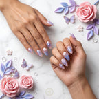 Kentrim Pastel Medium Almond Press On Nails - 10 Pieces (Single Size)