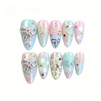 Kentrim Pastel Ombre Press On Nails - 10 Pieces (Single Size)