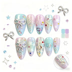 Kentrim Pastel Ombre Press On Nails - 10 Pieces (Single Size)