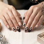 Kentrim Leopard Medium Almond Press On Nails - 10 Pieces (Single Size)