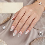 Kentrim Gem Short Almond Press On Nails - 10 Pieces (Single Size)