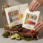 Kentrim Fruit & Mushroom 2-Set Bundle Medium Almond Press On Nails