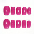 Kentrim Cat Eye Shimmer Gradient Press On Nails - 24 Pieces, 12 Sizes